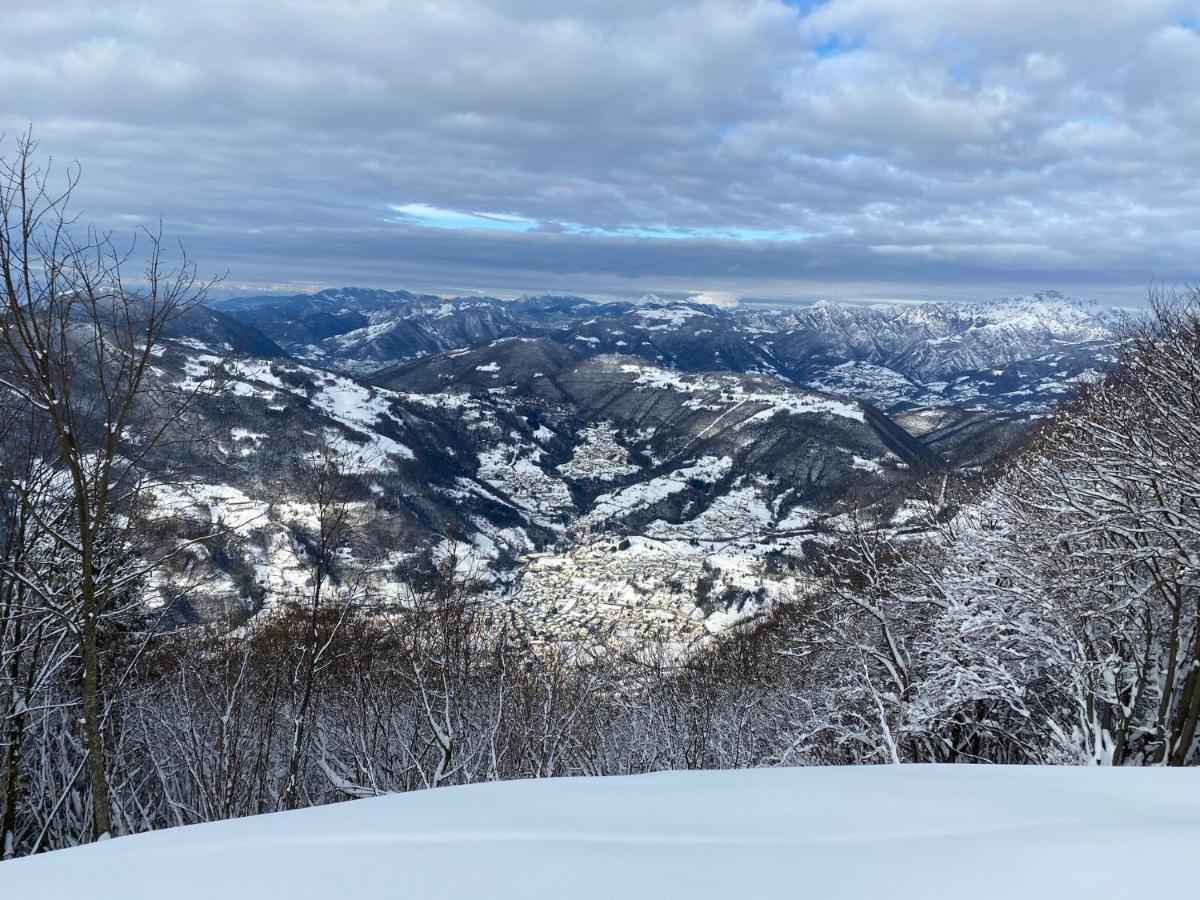 Апартаменты Panorama 1200, In The Heart Of The San Fermo Hills Adrara San Rocco Экстерьер фото