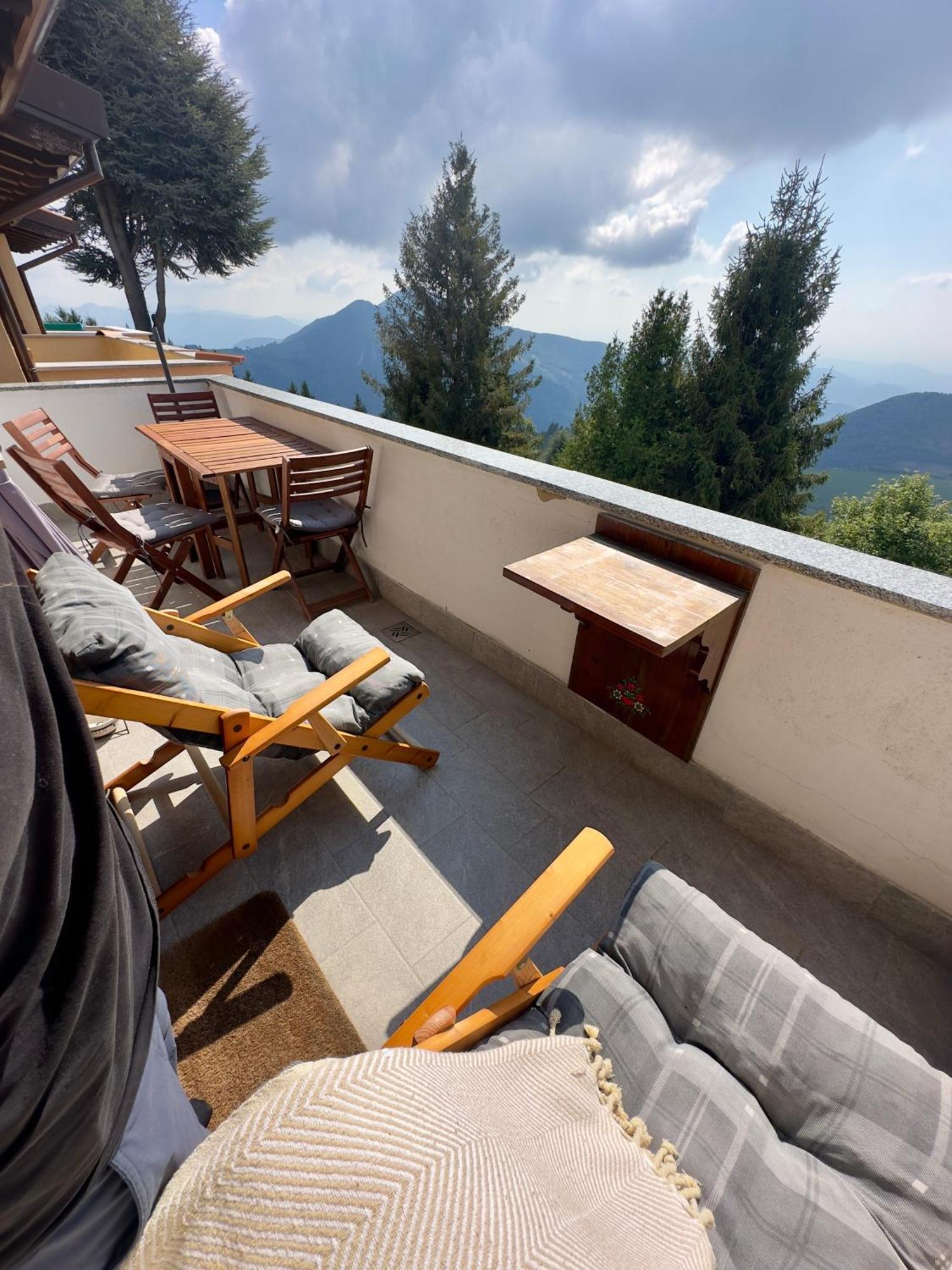 Апартаменты Panorama 1200, In The Heart Of The San Fermo Hills Adrara San Rocco Экстерьер фото